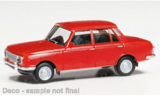 Diecast model cars Wartburg 353 1/87 Herpa red 1966 Wartburg 353 1/87 Herpa red 1966 diecast model cars