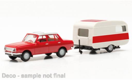 Diecast model cars Wartburg 353 1/87 Herpa red/white 1982 Wartburg 353 1/87 Herpa red/white 1982 diecast model cars