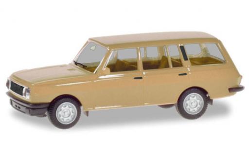 Diecast model cars Wartburg 353 1/87 Herpa Tourist beige 1984 Wartburg 353 1/87 Herpa Tourist beige 1984 diecast model cars