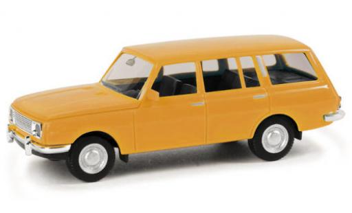 Diecast model cars Wartburg 353 1/87 Herpa Tourist yellow 1966 Wartburg 353 1/87 Herpa Tourist yellow 1966 diecast model cars