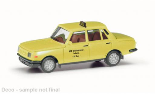 Diecast model cars Wartburg 353 1/87 Herpa VEB Kraftverkehr Leipzig / Taxi 1985 Wartburg 353 1/87 Herpa VEB Kraftverkehr Leipzig / Taxi 1985 diecast model cars