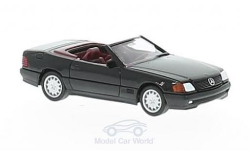 Mercedes 500 SL 1/87 Herpa SL (R129) metallic black diecast model cars