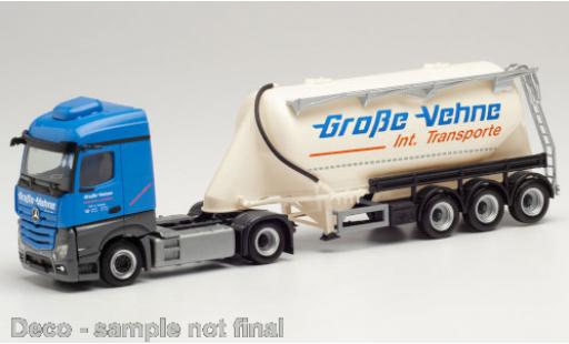 Diecast model cars Mercedes Actros 1/87 Herpa Bigspace Große Vehne Eutersilo-Sattelzug Mercedes Actros 1/87 Herpa Bigspace Große Vehne Eutersilo-Sattelzug diecast model cars