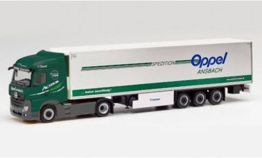 Mercedes Actros 1/87 Herpa StreamSpace 2.5 Oppel Ansbach Tracteur Case diecast model cars