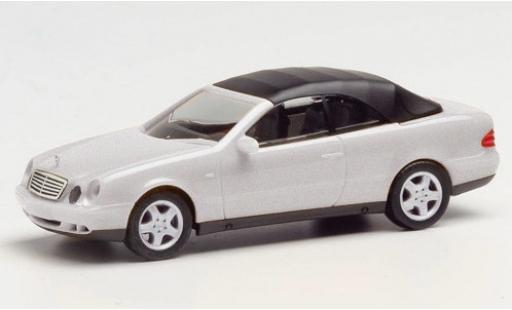 Mercedes CLK 1/87 Herpa (A208) Cabriolet grey Softtop détachable diecast model cars