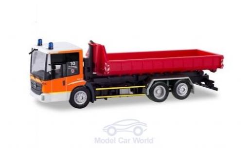 Mercedes Econic 1/87 Herpa Feuerwehr Düsseldorf Wechsellader-LKW diecast model cars