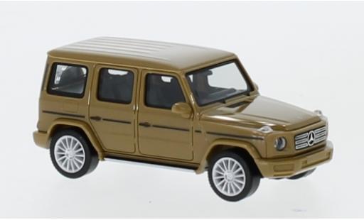 Diecast model cars Mercedes Classe G 1/87 Herpa brown avec AMG-jantes Mercedes Classe G 1/87 Herpa brown avec AMG-jantes diecast model cars