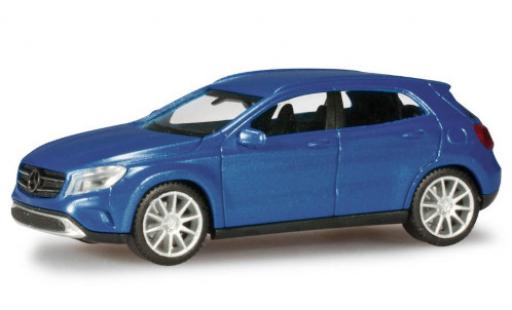 Mercedes Classe GLC 1/87 Herpa GLClasse A (X156) metallic blue diecast model cars