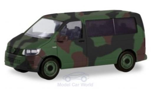 Diecast model cars Volkswagen T6 1/87 Herpa Bus Bundeswehr Volkswagen T6 1/87 Herpa Bus Bundeswehr diecast model cars