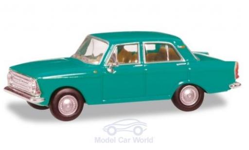 Moskwitsch 408 1/87 Herpa türkis diecast model cars