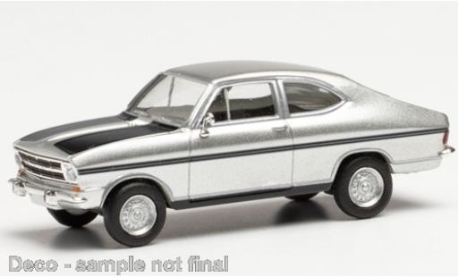 Diecast model cars Opel Kadett 1/87 Herpa B Coupe grey/black Opel Kadett 1/87 Herpa B Coupe grey/black diecast model cars
