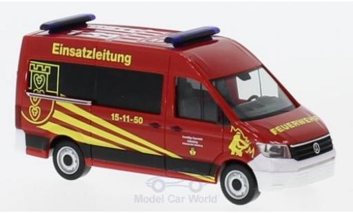 Volkswagen Crafter 1/87 Herpa Bus HD ELW Feuerwehr Liebenburg/Goslar diecast model cars