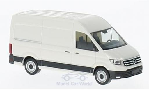 Volkswagen Crafter 1/87 Herpa Kasten Hochdach white 2016 diecast model cars