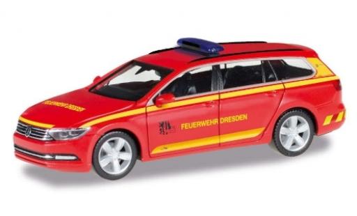 Volkswagen Passat 1/87 Herpa Variant Feuerwehr Dresden 2018 diecast model cars