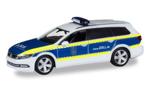 Volkswagen Passat 1/87 Herpa Variant GTE Zoll diecast model cars