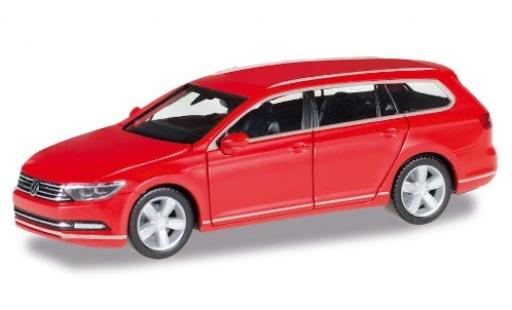 Volkswagen Passat 1/87 Herpa Variant red diecast model cars