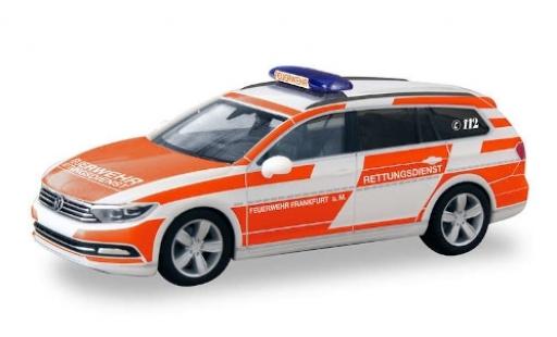 Volkswagen Passat 1/87 Herpa Variant RTW Feuerwehr Frankfurt / Main diecast model cars