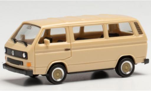 Diecast model cars Volkswagen T3 1/87 Herpa Bus beige mit BBS Felgen Volkswagen T3 1/87 Herpa Bus beige mit BBS Felgen diecast model cars