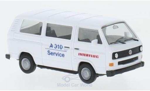 Volkswagen T3 1/87 Herpa Bus Interflug diecast model cars