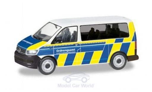 Diecast model cars Volkswagen T6 1/87 Herpa Bus Ordnungsamt Düsseldorf Volkswagen T6 1/87 Herpa Bus Ordnungsamt Düsseldorf diecast model cars