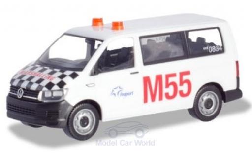 Diecast model cars Volkswagen T6 1/87 Herpa Multivan Fraport Marshalling Volkswagen T6 1/87 Herpa Multivan Fraport Marshalling diecast model cars