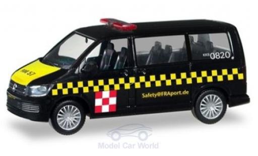 Diecast model cars Volkswagen T6 1/87 Herpa Multivan Fraport Safetycar Volkswagen T6 1/87 Herpa Multivan Fraport Safetycar diecast model cars