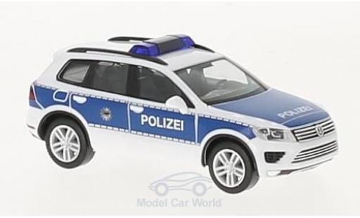 Volkswagen Touareg 1/87 Herpa Bundespolizei diecast model cars