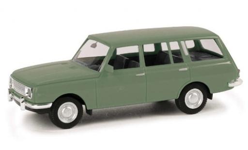 Diecast model cars Wartburg 353 1/87 Herpa Tourist green 1966 Wartburg 353 1/87 Herpa Tourist green 1966 diecast model cars