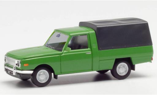 Diecast model cars Wartburg 353 1/87 Herpa Trans green 1966 avec toile Wartburg 353 1/87 Herpa Trans green 1966 avec toile diecast model cars