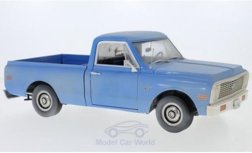 Diecast model cars Chevrolet C-10 1/18 Highway 61 Pick Up blue The Texas Chainsaw Massacre 1971 mit Schmutzeffekt Chevrolet C-10 1/18 Highway 61 Pick Up blue The Texas Chainsaw Massacre 1971 mit Schmutzeffekt diecast model cars