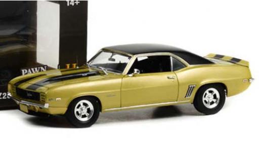 Diecast model cars Chevrolet Camaro 1/18 Highway 61 Z28 metallic oliv/black 1969 Chevrolet Camaro 1/18 Highway 61 Z28 metallic oliv/black 1969 diecast model cars