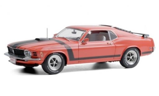 Diecast model cars Ford Mustang 1/18 Highway 61 Boss 302 red/matt-black 1970 Ford Mustang 1/18 Highway 61 Boss 302 red/matt-black 1970 diecast model cars