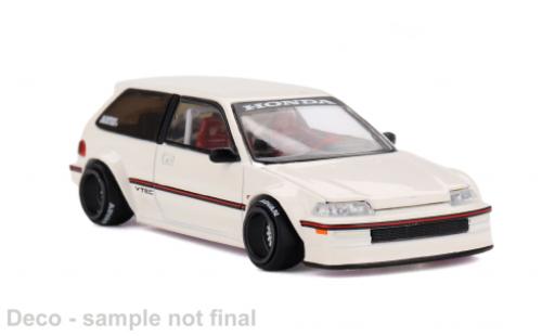 Honda Civic 1/64 Mini GT (EF) Kaido Street V1 beige 1987 1:64