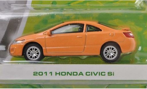 Honda Civic Si 1/64 Greenlight orange-beige 2011 diecast model cars