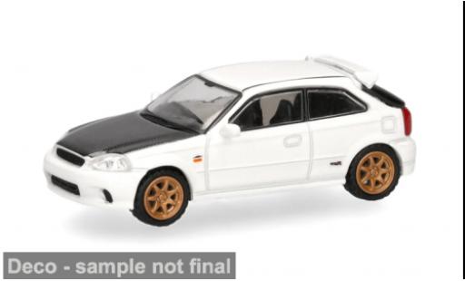 Diecast model cars Honda Civic Type R (EK9) weiss/schwarz 1/87 Micro City 87