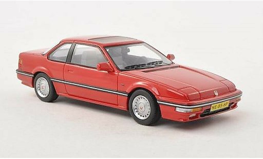 Honda Prelude 4WS 1/43 Neo Mk3 2.0i 16 red 1987 diecast model cars