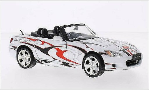 Honda S2000 Base 1/24 Motormax white/Dekor diecast model cars
