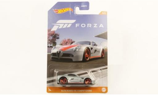 Alfa Romeo 8C 1/64 Hot Wheels Competizione metallise grau Forza 1:64 diecast model cars