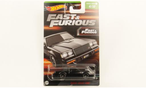 Buick Regal 1/64 Hot Wheels GNX schwarz Fast &amp; Furious 1987 1:64 diecast model cars