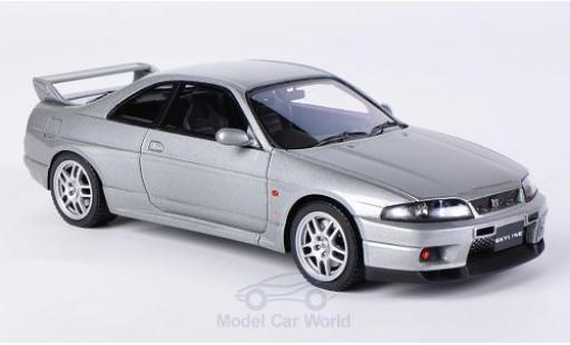 Diecast model cars Nissan Skyline 1/43 HPI MIrage GT-R V-Spec (R33) metallic grey RHD Nissan Skyline 1/43 HPI MIrage GT-R V-Spec (R33) metallic grey RHD diecast model cars