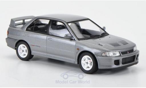 Diecast model cars Mitsubishi Lancer Evolution II 1/43 HPI GSR Evolution II metallic grey RHD 1994 Mitsubishi Lancer Evolution II 1/43 HPI GSR Evolution II metallic grey RHD 1994 diecast model cars