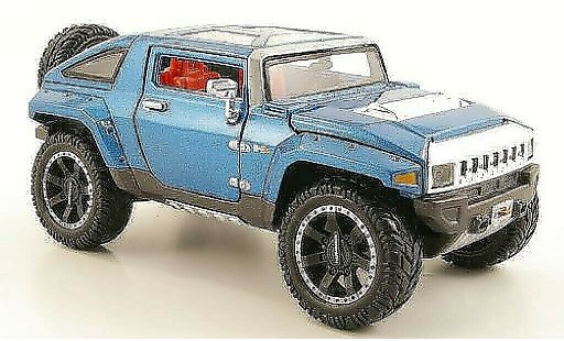 Hummer HX Concept 1/24 Maisto blue 2008 diecast model cars