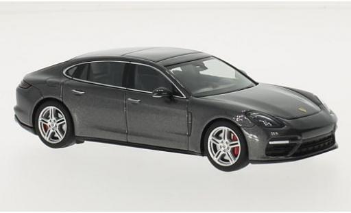 Diecast model cars Porsche Panamera Turbo 1/43 Herpa Turbo Executive metallic grey 2016 Porsche Panamera Turbo 1/43 Herpa Turbo Executive metallic grey 2016 diecast model cars