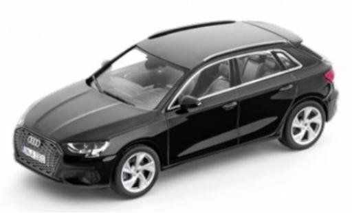 Diecast model cars Audi A3 1/43 iScale Sportback (8Y) black 2020 Audi A3 1/43 iScale Sportback (8Y) black 2020 diecast model cars