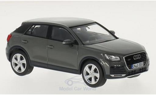Audi Q2 1/43 iScale grey diecast model cars
