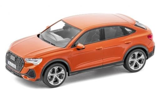 Diecast model cars Audi Q3 1/43 iScale Sportback (F3) metallic orange 2020 Audi Q3 1/43 iScale Sportback (F3) metallic orange 2020 diecast model cars