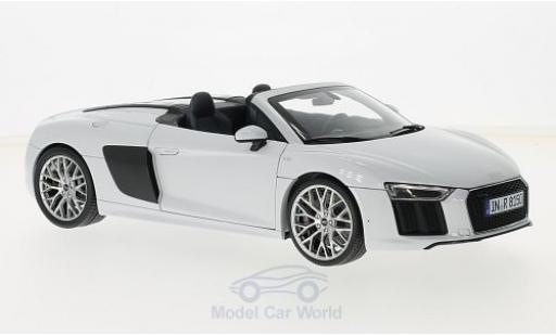 Audi R8 1/18 iScale Spyder V10 grey 2016 ohne Vitrine diecast model cars