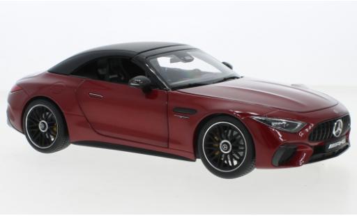 Diecast model cars Mercedes Classe SL 1/18 iScale SL 63 AMG (R232) metallise red 2021 Mercedes Classe SL 1/18 iScale SL 63 AMG (R232) metallise red 2021 diecast model cars
