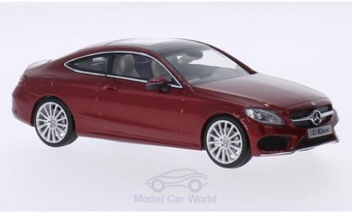 Diecast model cars Mercedes Classe C 1/43 iScale Coupe metallic red Mercedes Classe C 1/43 iScale Coupe metallic red diecast model cars