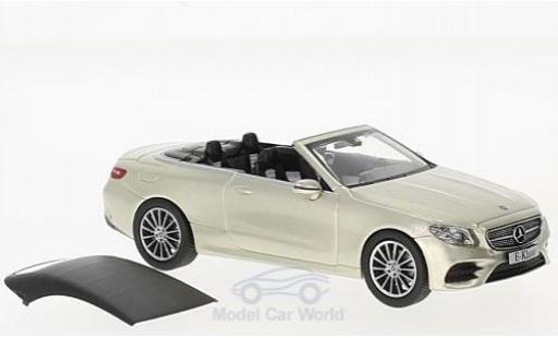 Diecast model cars Mercedes Classe E 1/43 iScale Cabriolet (A238) metallic beige 2017 Mercedes Classe E 1/43 iScale Cabriolet (A238) metallic beige 2017 diecast model cars